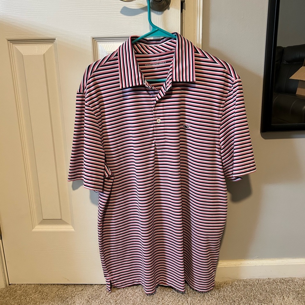 Vineyard Vines Striped Polo Shirt